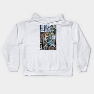 Abstract Windows Kids Hoodie